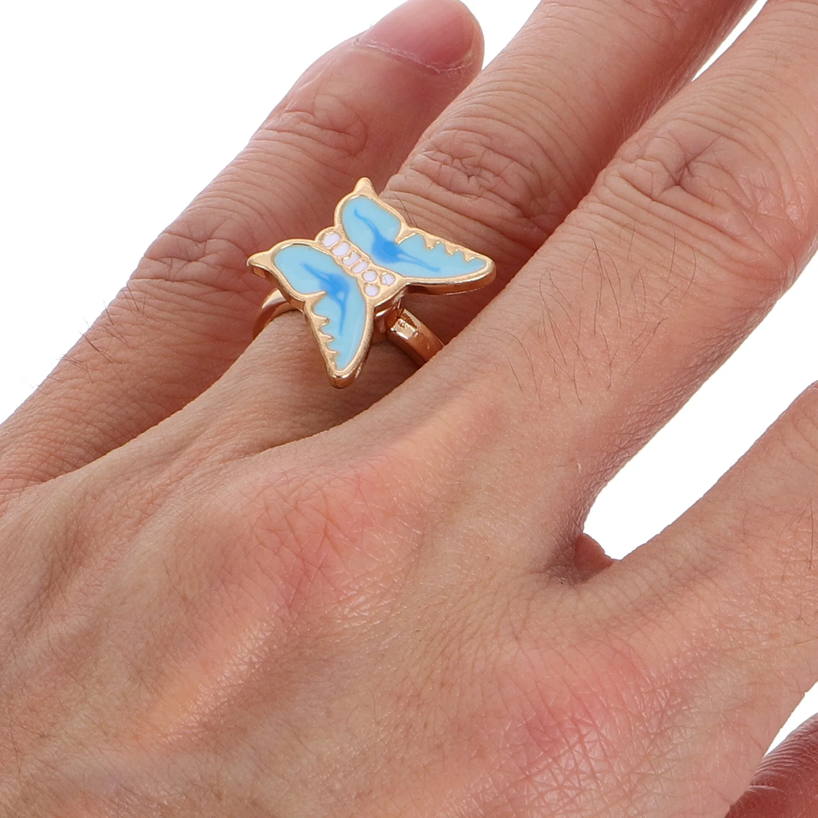 Verstelbare roterende ring Legering Materiaal Gladde afwerking voor fidget Gebruik Angstverlichtingsring voor dagelijks dragen en cadeau