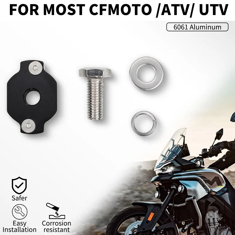 

Motorcycle body fixed anchor 6061 Aluminum accessories universal For most CFMOTO /ATV/ UTV parts