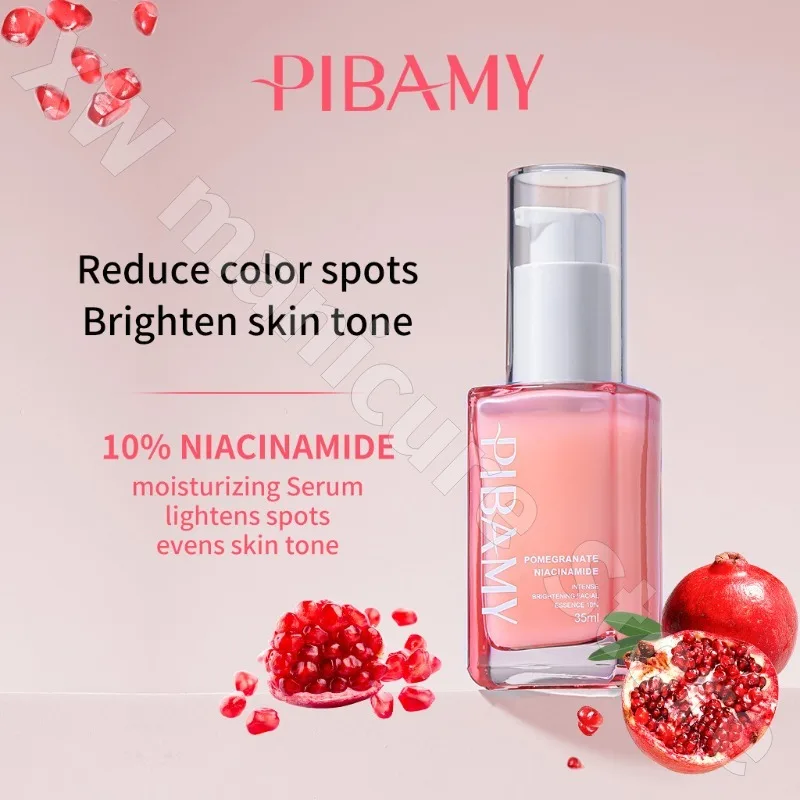 10% Pomegranate Niacinamide Essence Brightens and Improves Dull Skin Complexion Hydrating and Moisturizing Essence 35ML
