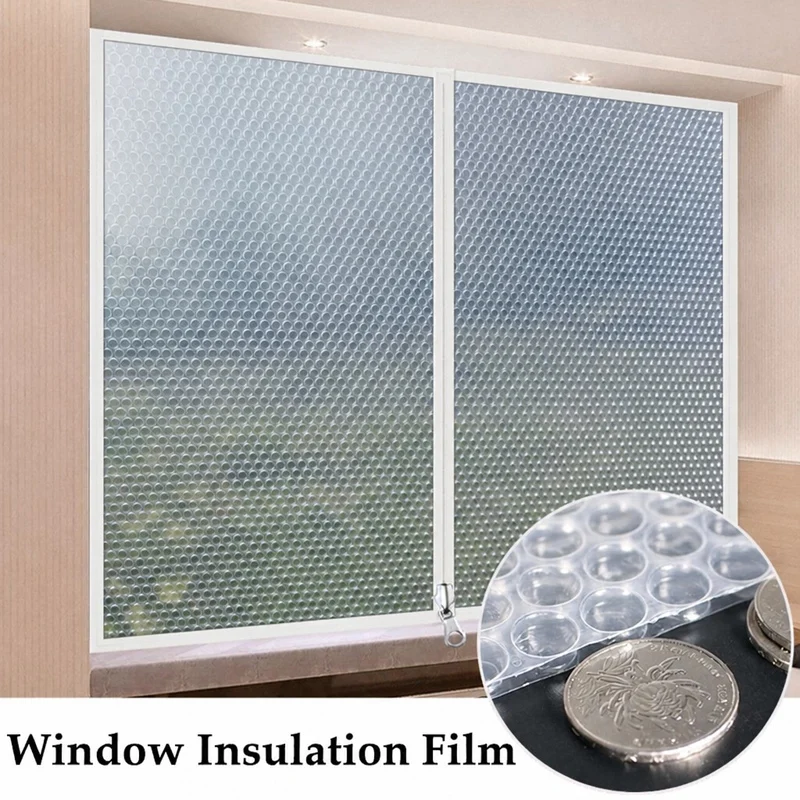 Windproof Sealing Film Household Winter Doors and Windows Thermal Insulation Film Zipper Thickened Bedroom Cold And Windproof