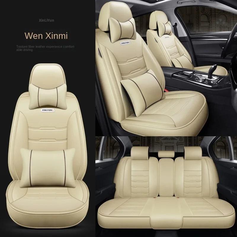 

WZBWZX Universal leather Car Seat Cover for Volvo All Models s60 v40 xc70 v50 xc60 v60 v70 s80 xc90 v50 c30 s40 car accessories