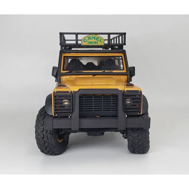 FCX24M محاكاة ثلاثية الأبعاد الطباعة المصد الأمامي ل 1/24 RC الزاحف سيارة FMS الجمل كوب لاند روفر المدافع D110 D90 شاحنة ترقية #6