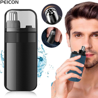 Nose Hair Trimmer Mini Portable Nose Hair Remover Rechargeable Trimmer for Nose and Ears Electric Men's Nose Hair Cutter Clipper