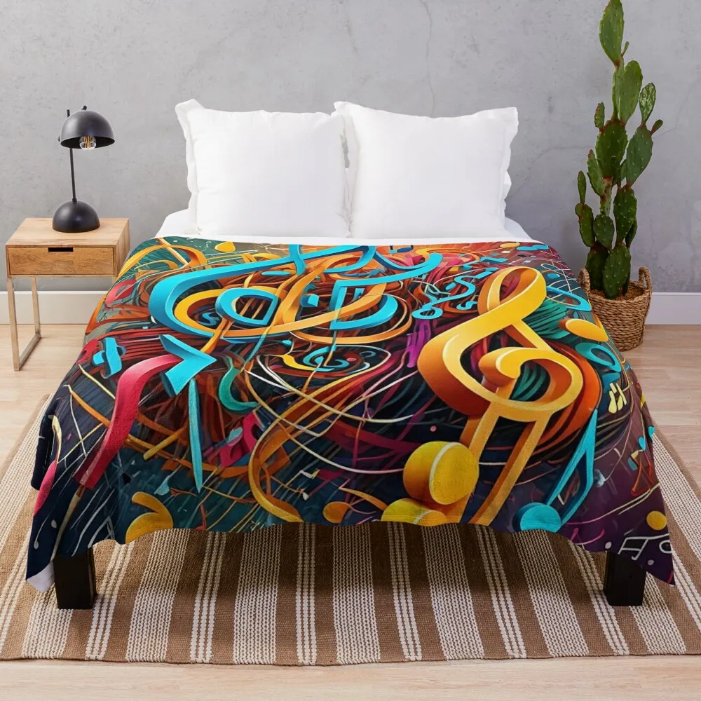 Quantum Vibration Throw Blanket heavy to sleep Flannels Blankets