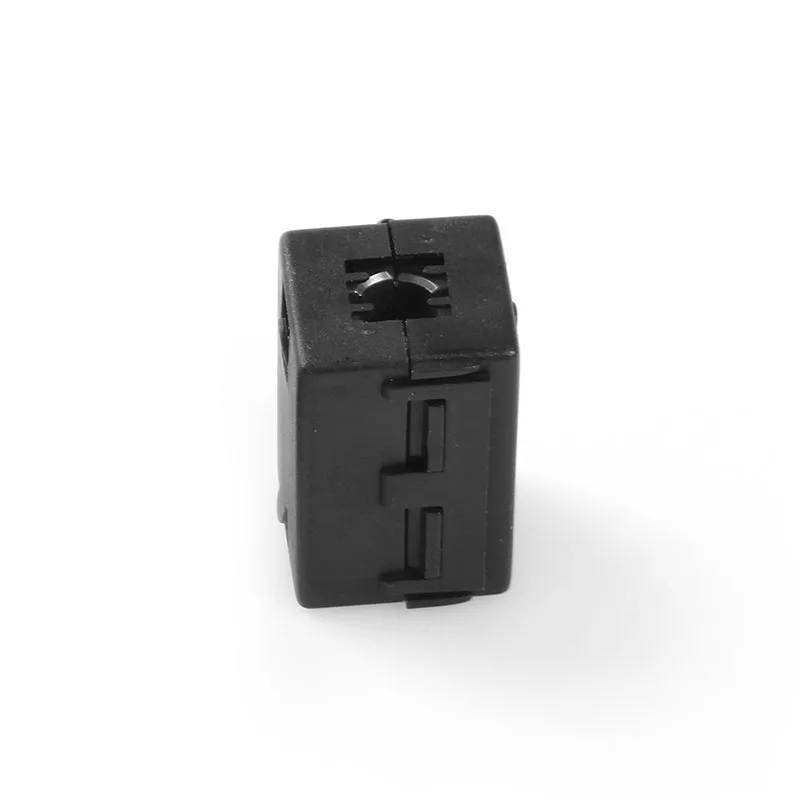 Filter Core UF-100 Rectangular Clip-on High Frequency Noise Suppressor,10mm Inner Hole for Anti-interference Shielding  10pcs
