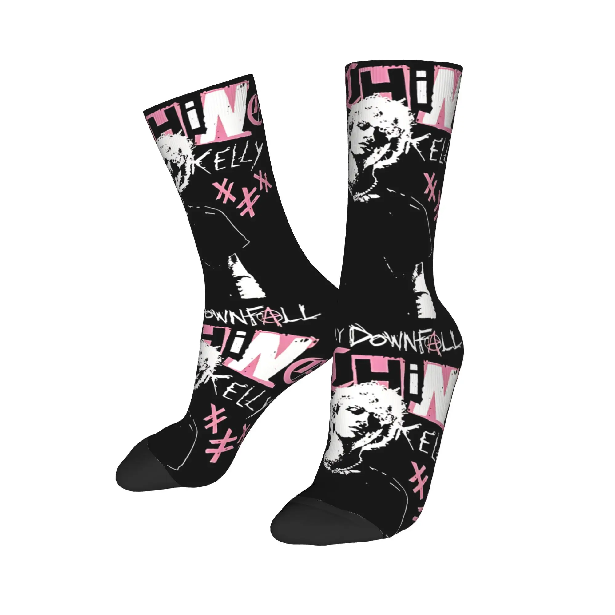 New Men's Socks Harajuku MGK Machine Gun Kelly Sock Polyester  Sport Women Sock Spring Summer Autumn Winter