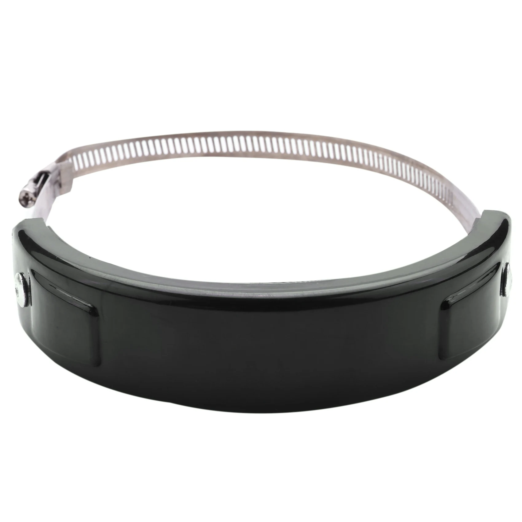 Acessórios da motocicleta protetor de escape pode cobrir ajuste universal 100mm-160mm escape oval para yamaha yzf honda