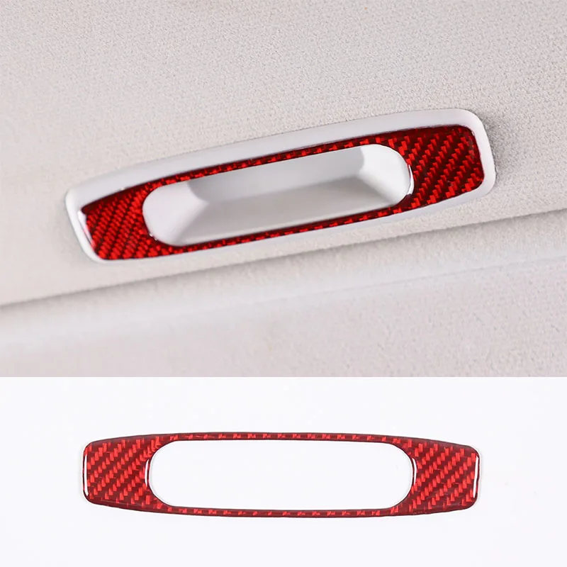 

For Subaru Forester 2013-2018 Soft Carbon Fiber Car Sunroof Sunshade Switch Puller Sticker Trim Auto Interior Accessories