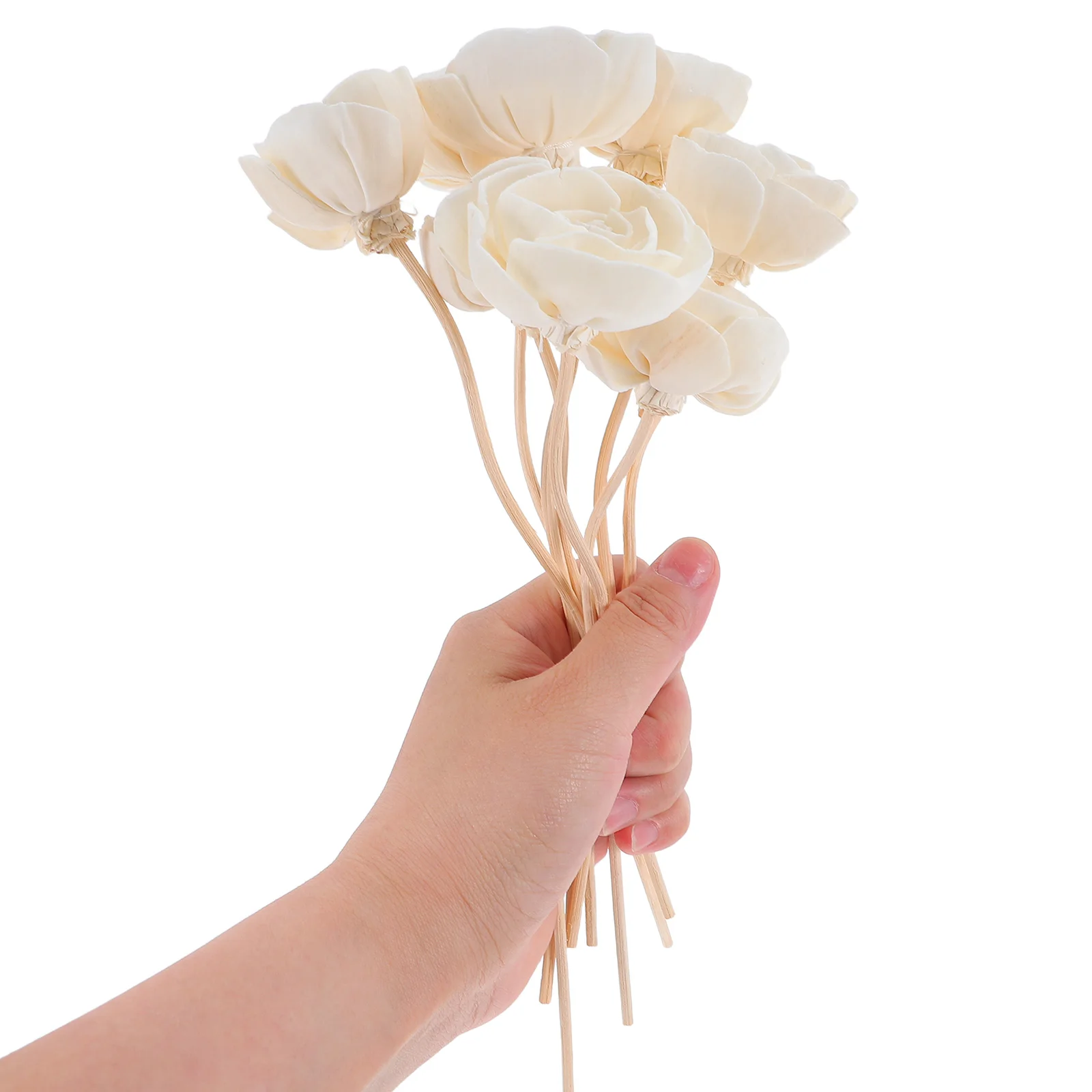 

8pcs Dried Flowers Aromatherapy Rattan Vines Diffuser Sticks Home Decor Scented Room Natural AtmosphereFlowerRattans