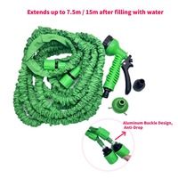 7.5M 15M High-Pressure Car Wash Expandable Magic Pipe Home Garden Watering Hose Multi-Function Gardening Cleaning Water Sprayer