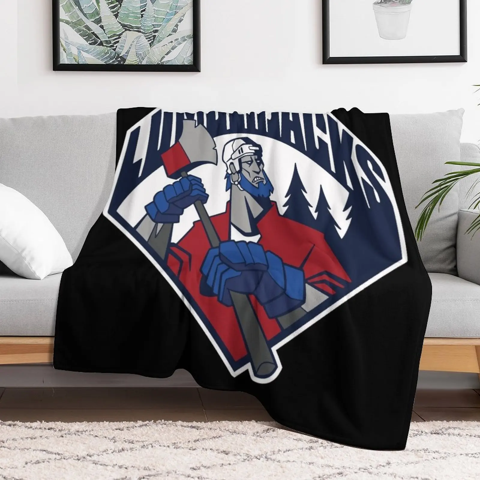 South Shore Lumberjacks Throw Blanket Personalized Gift For Decorative Sofa Blankets