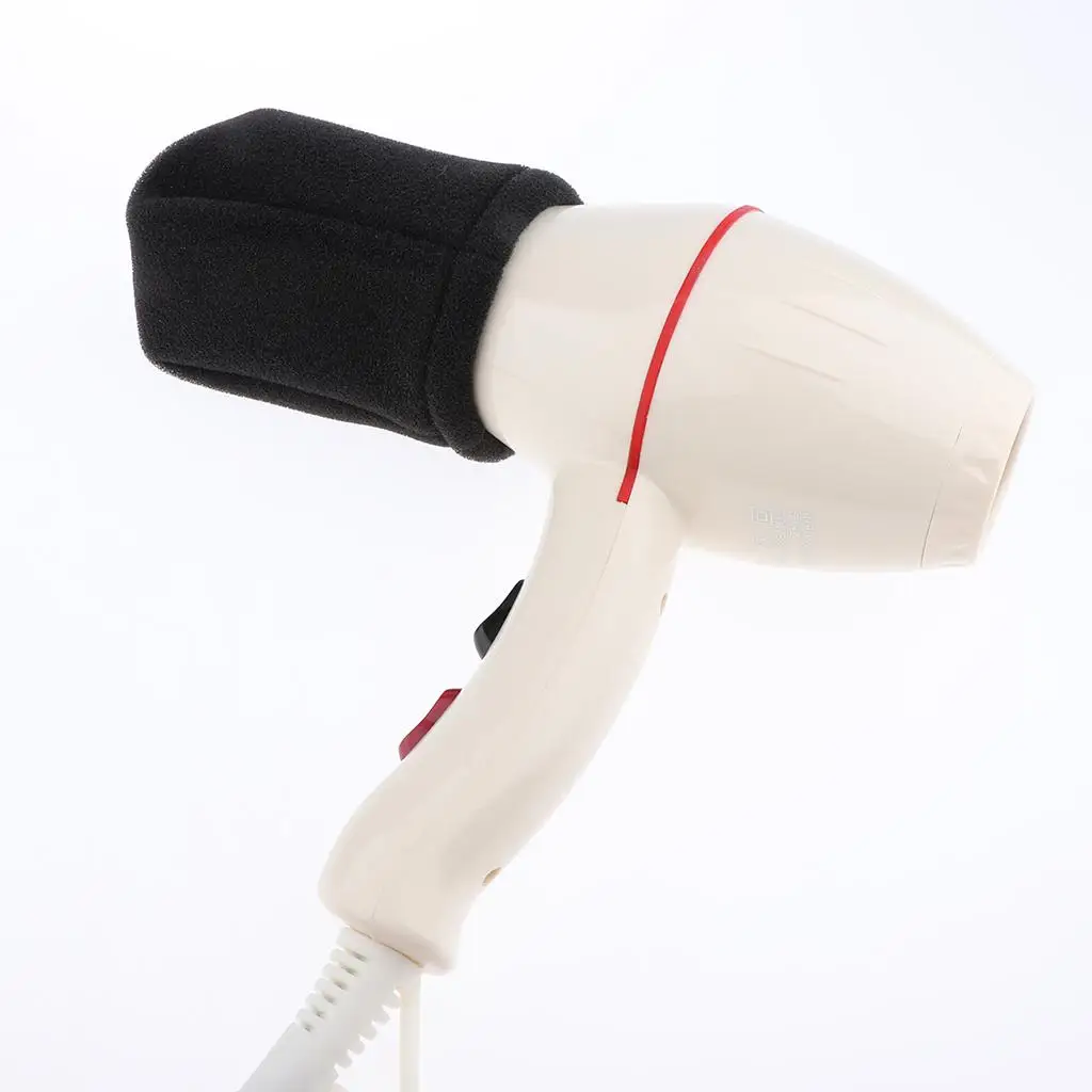 Diffuser, Foldable Sponge Black Universal Hair Dryer Diffuser, Wind Blower Attachment Cover