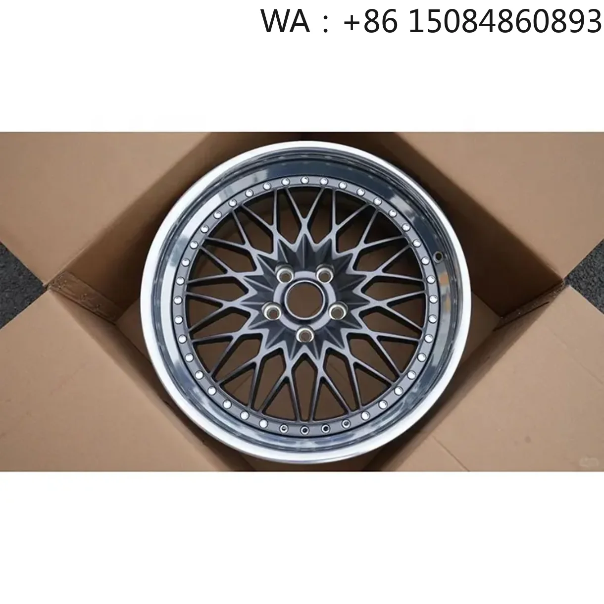 18-21 Inch Fine Texture Brushed Silver Forged Wheels Exquisite Passenger Car Custom Modification Hub