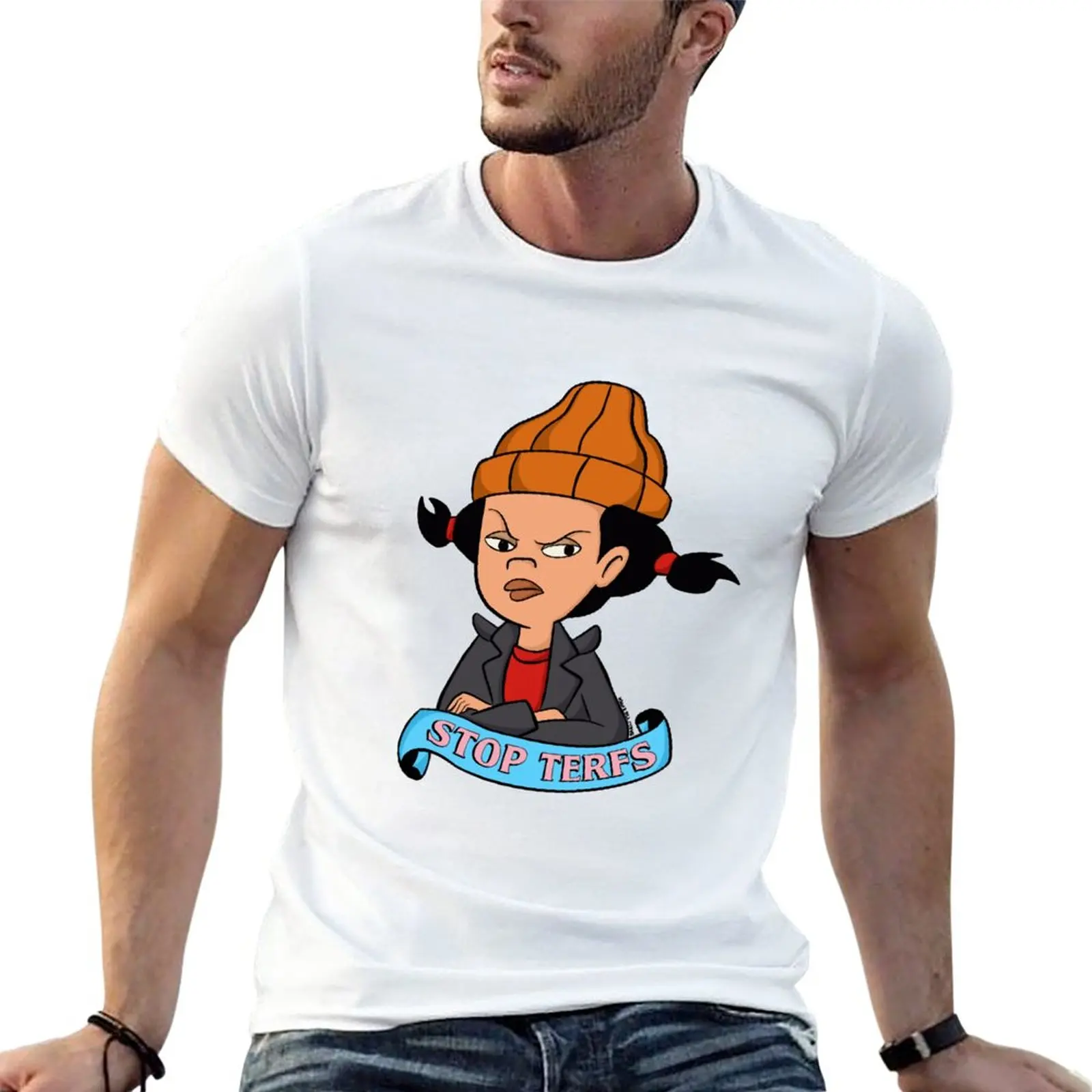 New Spinelli Stop TERFS Recess T-Shirt Short sleeve Tee shirt t shirt for men