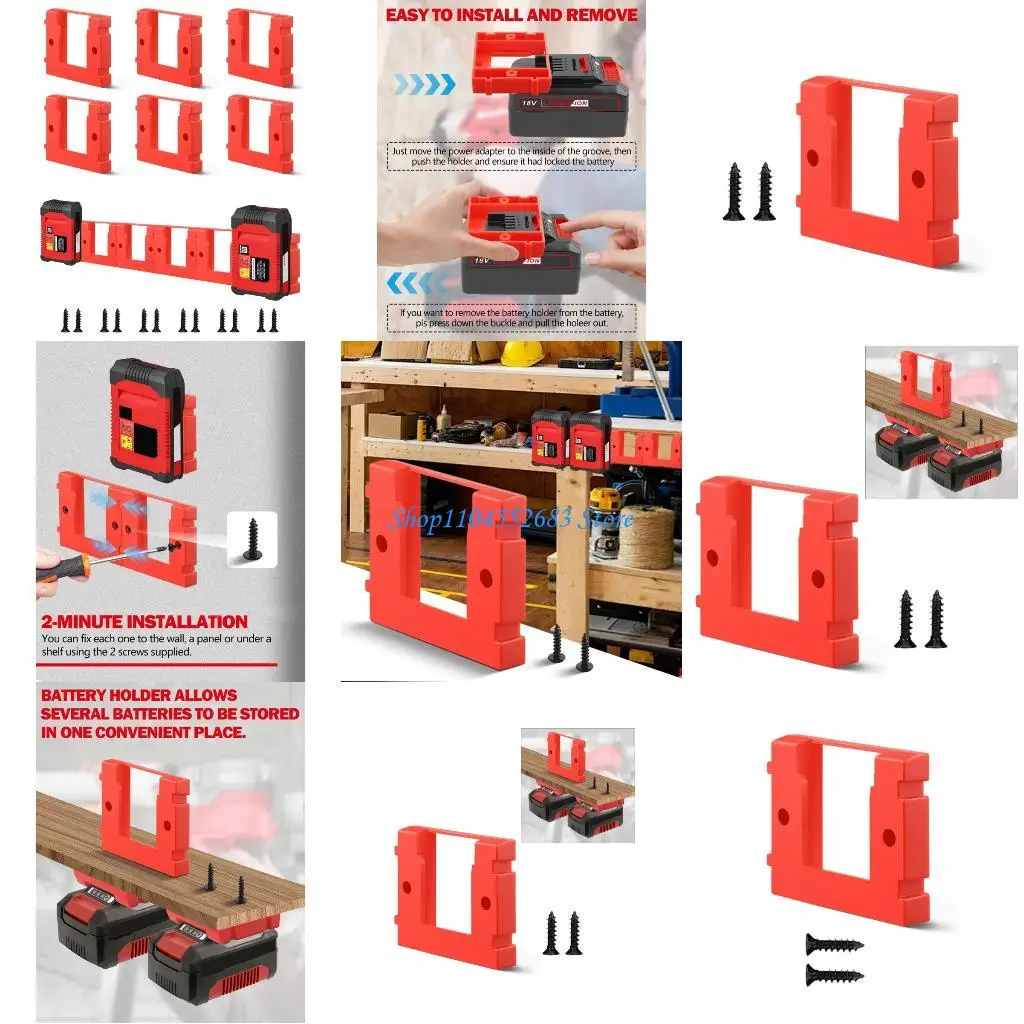 

Y6gd аккумуляторный держатель для батареи для батарейного питания держатель держателя крепежа креация аккумулятор аккумулятор