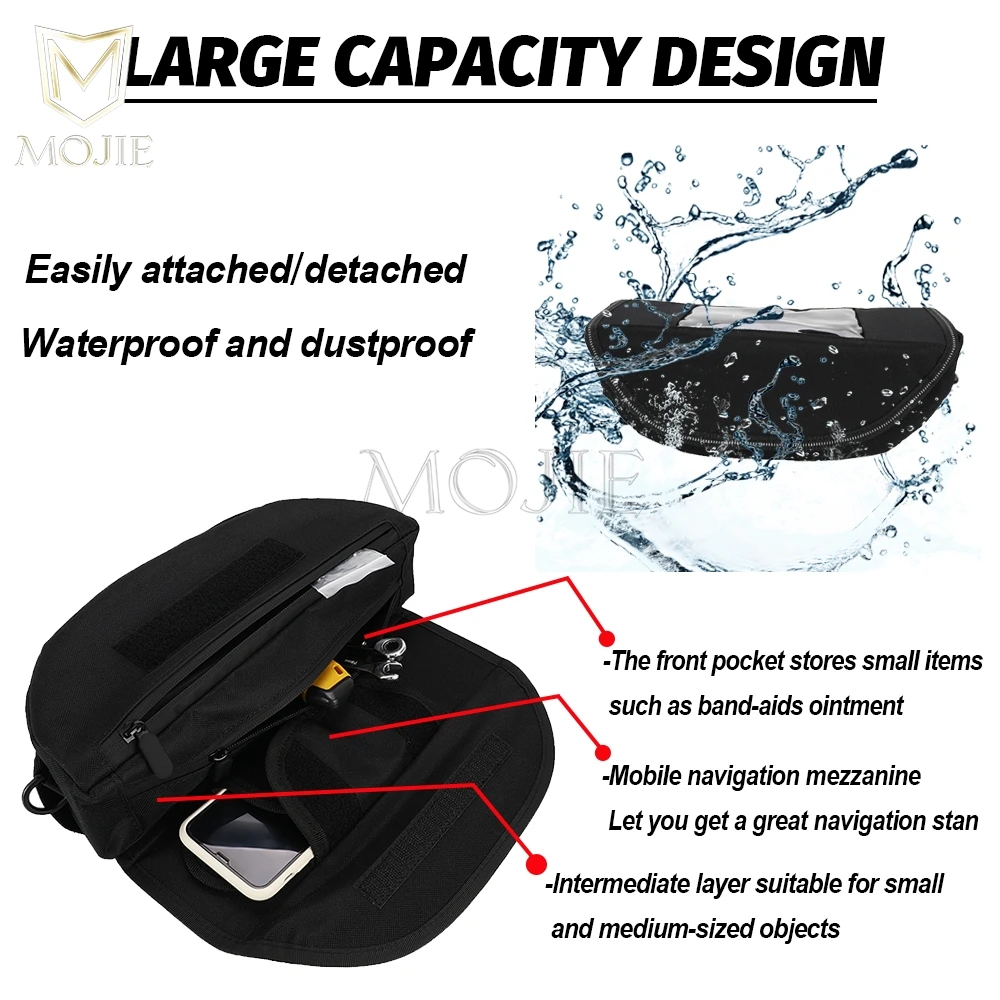 FOR Voge 525X 500X 400X SR3 SR4 300 250 400 SR250GT SR4Max 300Rally 800X Pro/Rally Motorcycle Handlebar Bag Phone Navigation Bag