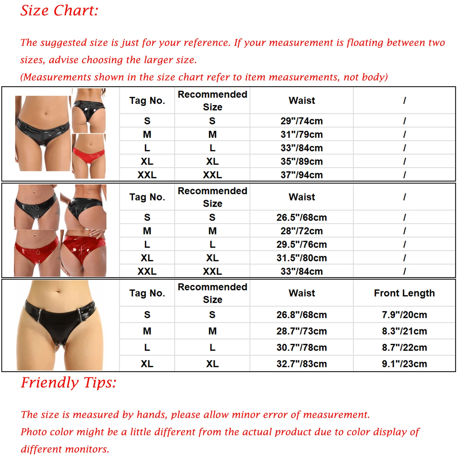 Wetlook Erotic Lingerie Underpants Women Faux Leather Bikini Briefs Adjustable Waist Buckles Low Rise Thong Sexy Latex Panties