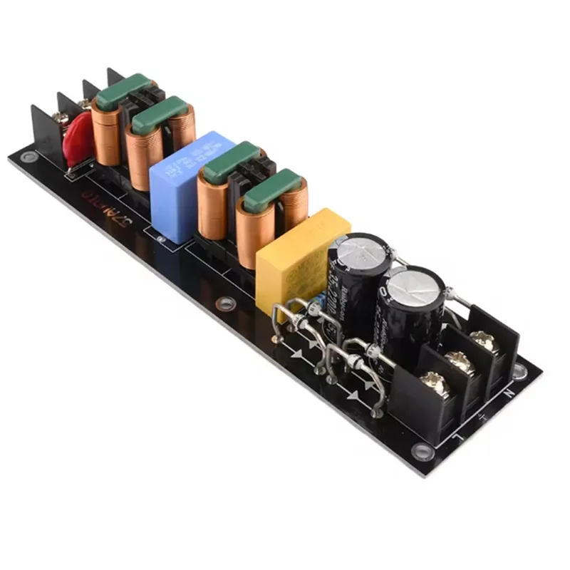 AA08-For Audio Speakers Amplifiers Preamplifier 15A EMI High Frequency Filter Noise Reduction Power Filter Module