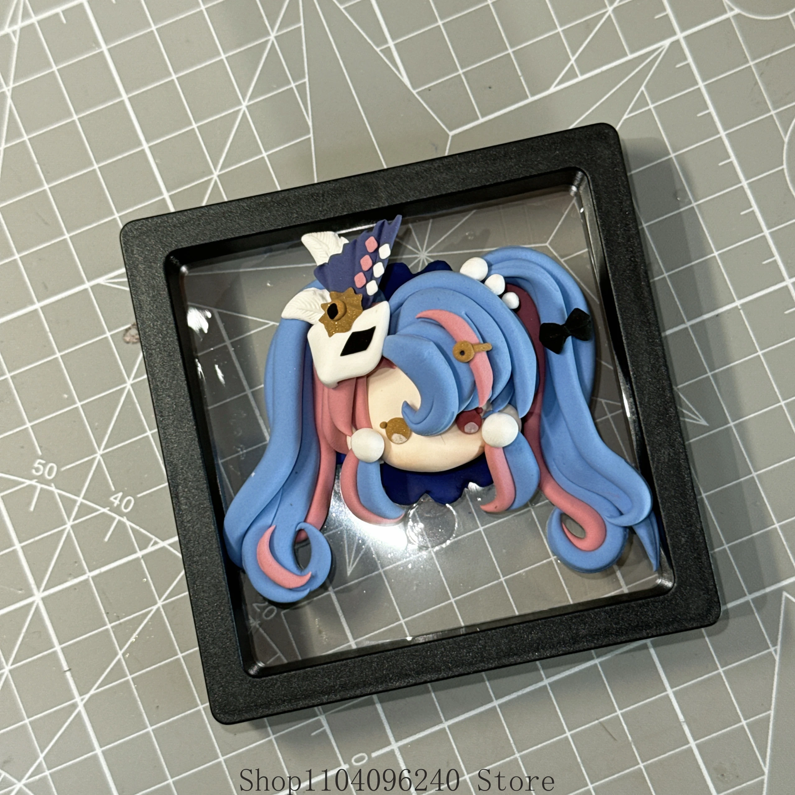 

Wuthering Waves Roccia аниме косплей ремесла магнит на холодильник глина орнамент талисман студенческий аксессуар подарок для фанатов