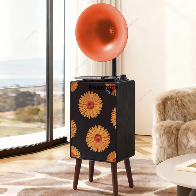 Vinyl record player, modern light luxury, living room Bluetooth speaker integratedY