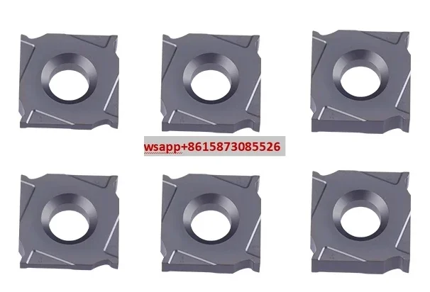 10 PCS PT02 machining center T-shaped three sided milling cutter head XSEQ blade