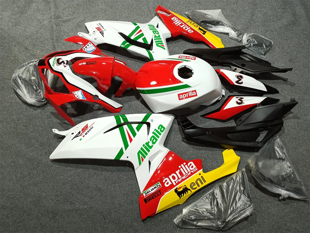 Motorcycle Fairings Kit Fitfor Aprilia Rs125 2006 2007 2008 2009 2010 2011 Bodywork Set High Quality Injection New White red