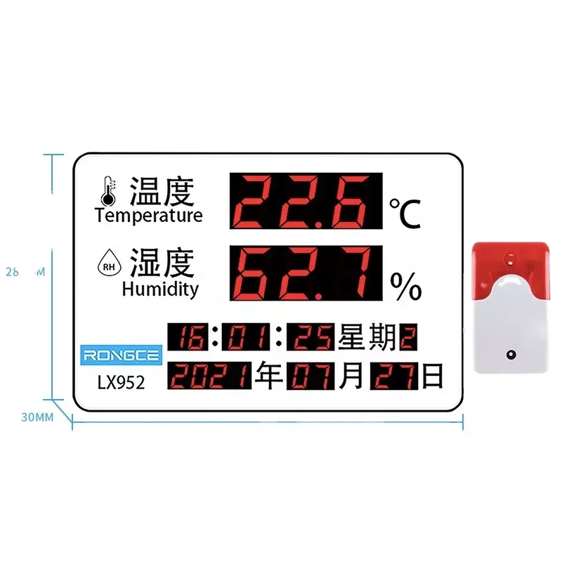 

Factory Supply Top Quality Digital Outdoor Smart Wireless Thermometer Hygrometer
