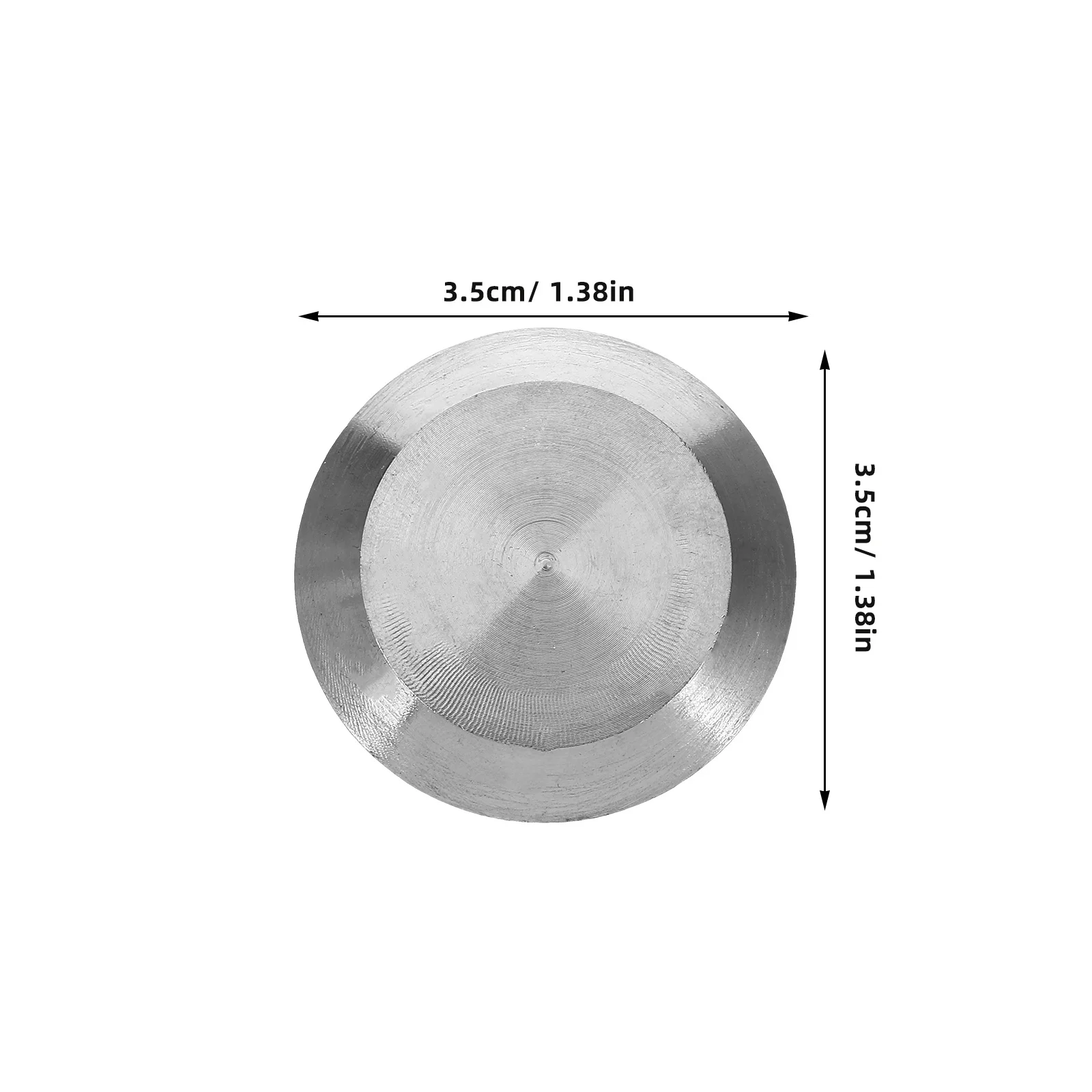 10 قطعة مسمار الطريق العمياء الفضة 304 الفولاذ المقاوم للصدأ اللمس علامات للأرصفة مترو الأنفاق المطارات السلامة الملاحة واسعة #2