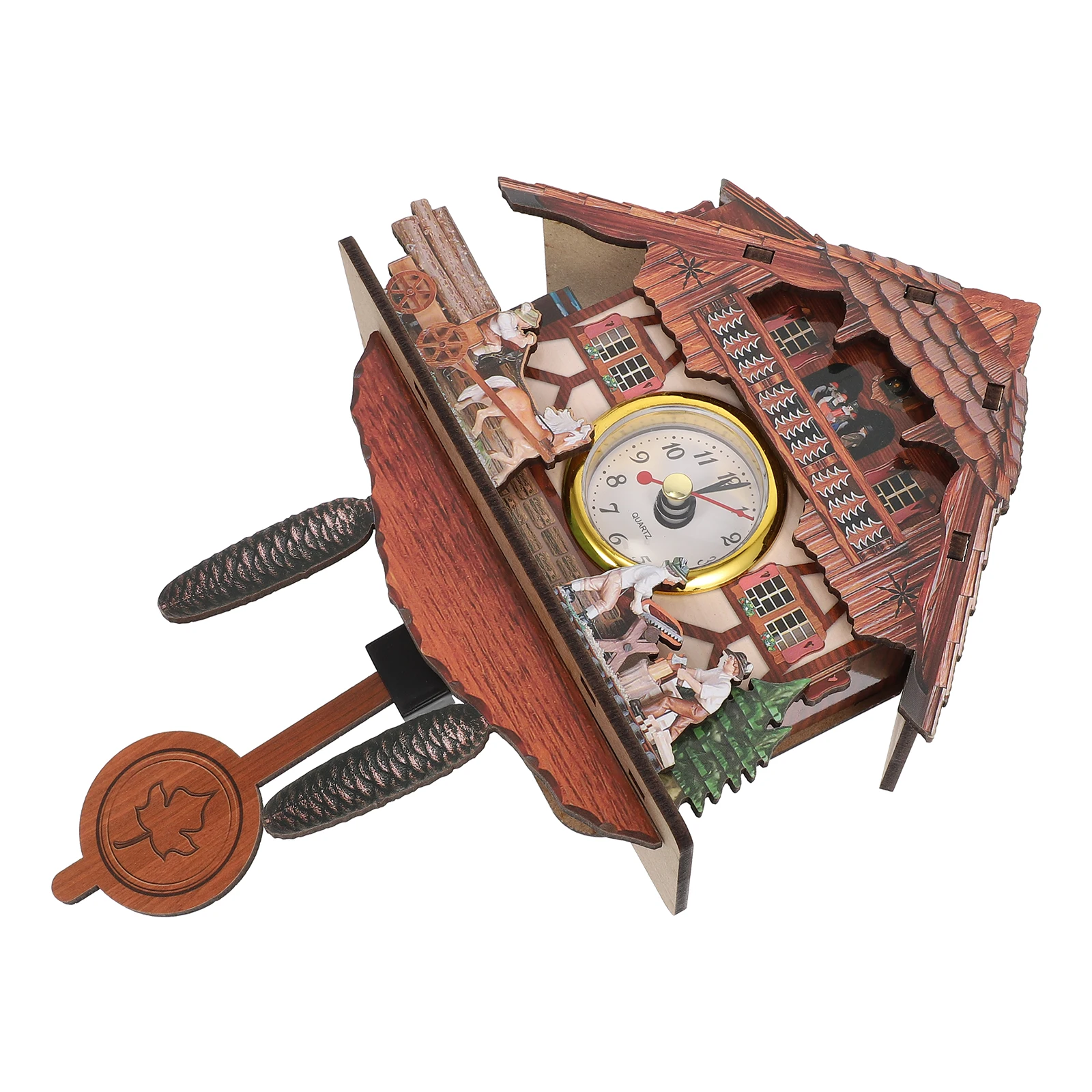 

Wall Decorative Clock for Living Room Rustic Indoor Clocks
