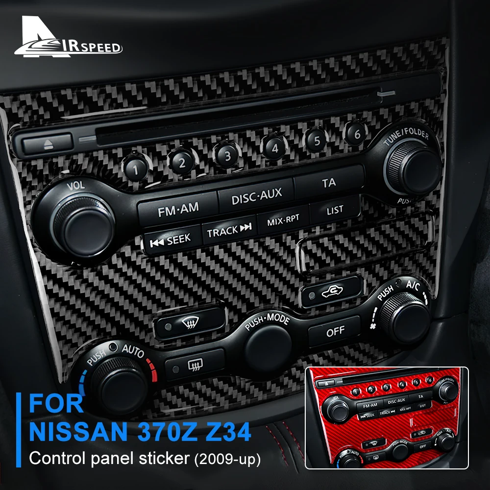 

Настоящая мягкая наклейка из углеродного волокна для Nissan 370Z Z34 2009 2010 2011 2012-Up наклейки на панель управления автомобиля аксессуары для внутренней отделки