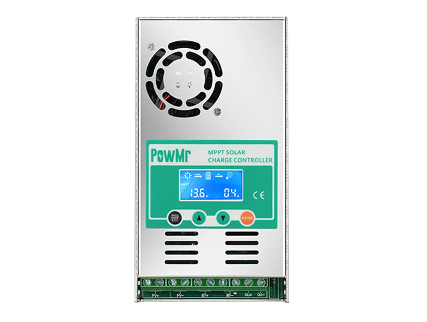 PowMr Hot Selling 60A Charge Controller 12V/24V/36V/48V Auto Max PV Panel Voltage 160V MPPT Solar Charge Controller