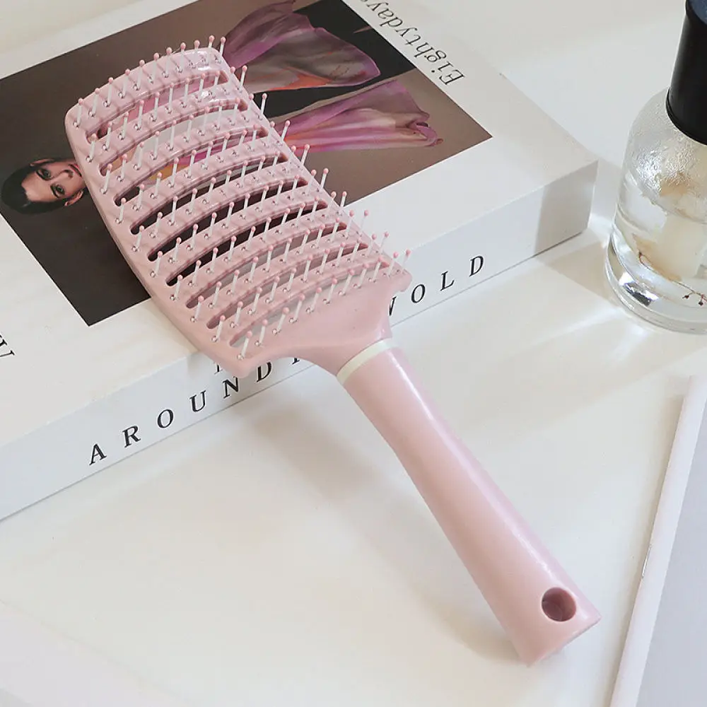 Wide Tooth Air Cushion Comb Salon Hair Styling Brush Anti Tangle Massage Tool For Thick Curly And Straight Haircare