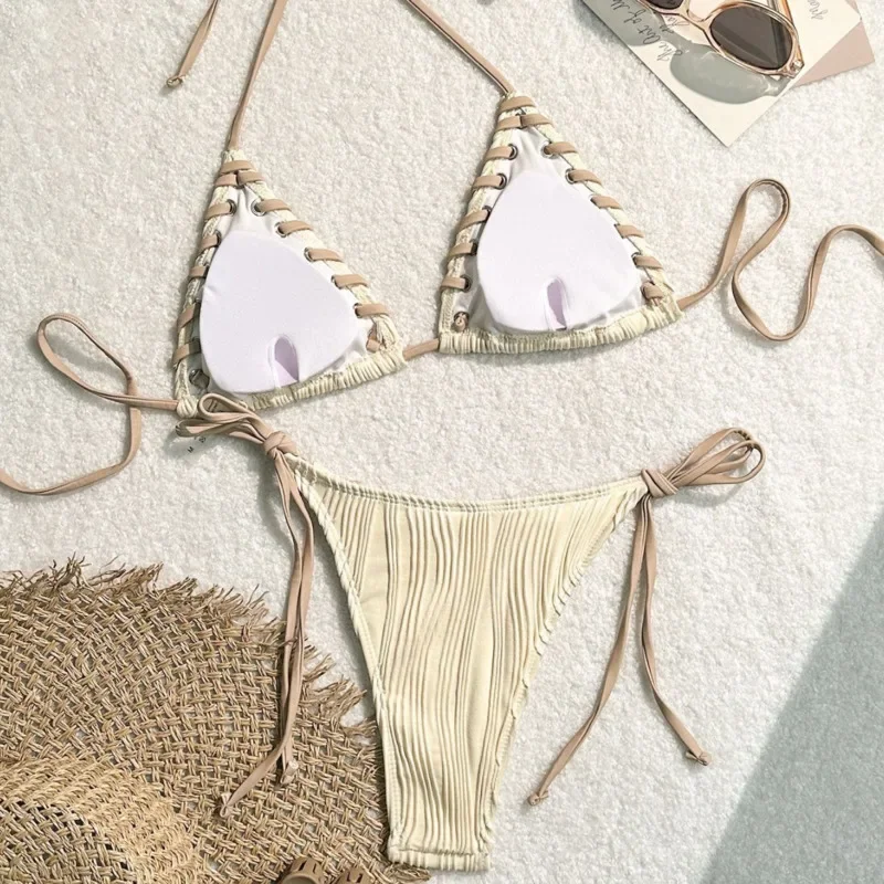 Summer Sexy Bikinis Female Swimsuits Women's Swimwear Push Up Swim Wear Bathing Suits Brazilian Bikini Set Beachwear Pool Bather