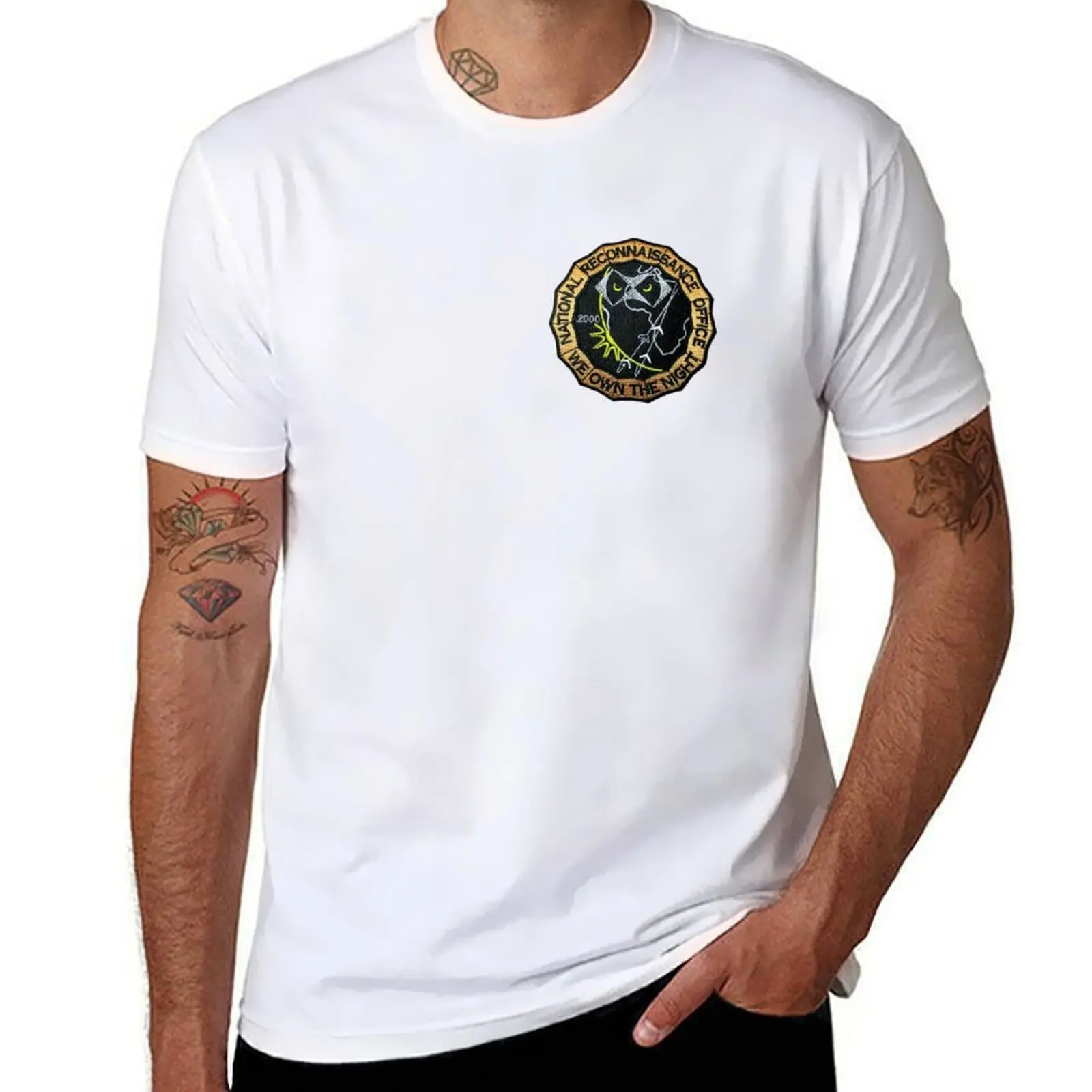 

National Reconnaissance Office NRO Patch T-Shirt g man t shirts for men t shirt man designer T-Shirt