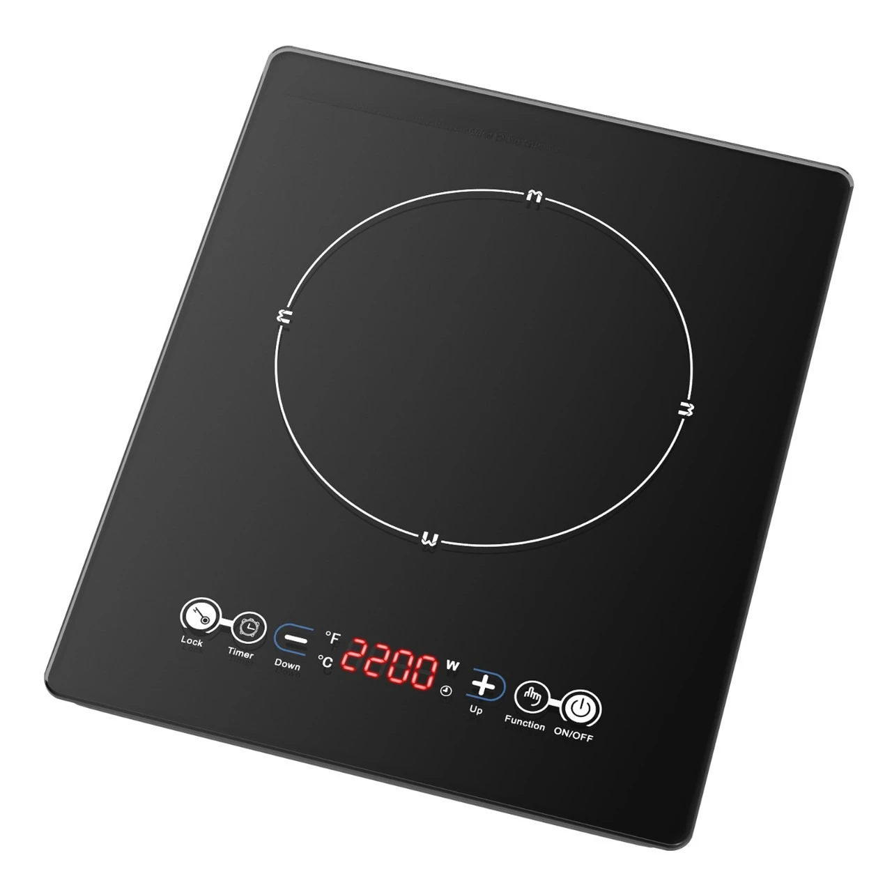 110V/220V touch induction cooker household multi-functional high-power hot pot, glass-ceramics