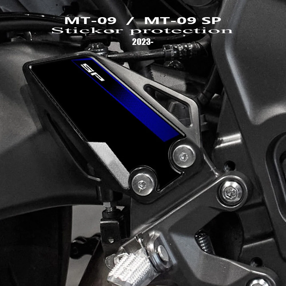 

MT09 2025 Accessories 3D Resin Sticker Heel Protection Kit For MT-09 MT 09 /SP 2024-