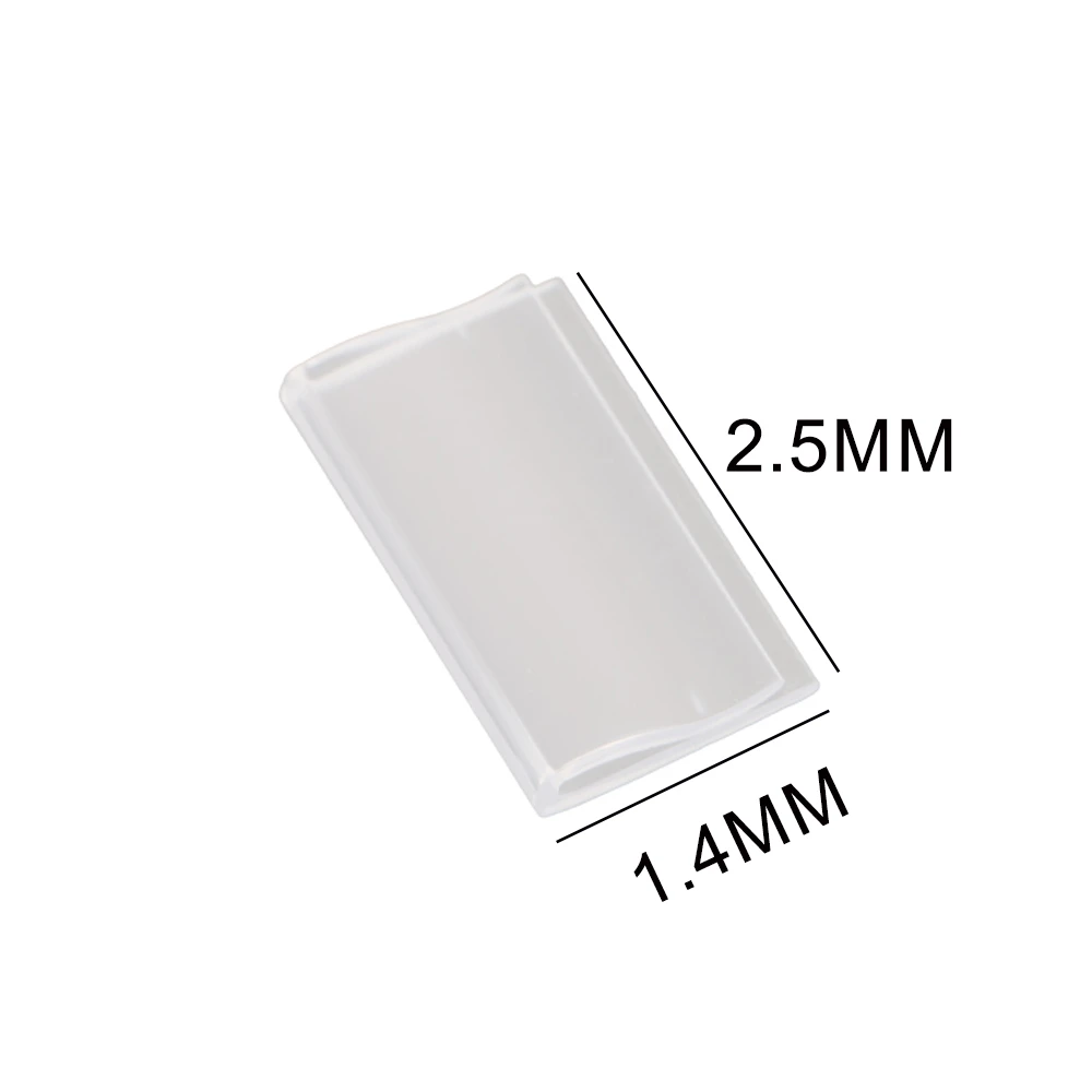 Office Note Clip Data Strip U Price Tag Clip Shelf Channel Ailse Promotion Advertising Card Sign Label Holder Ticket Grip