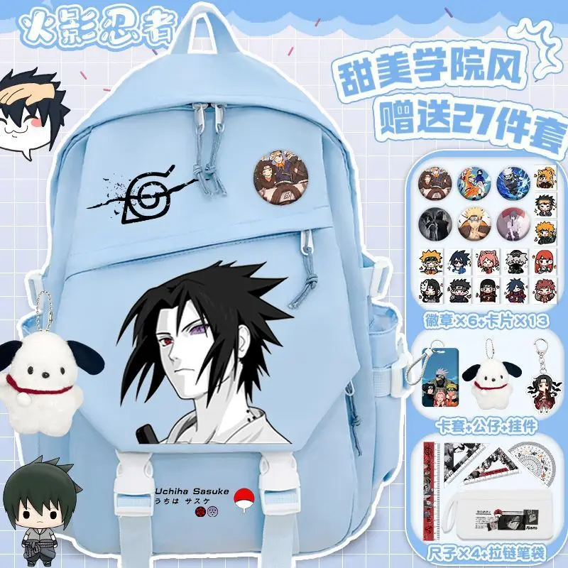 

Naruto Backpack Large Capacity Anime School Bag for Boys Girls High School Fashion Backpack