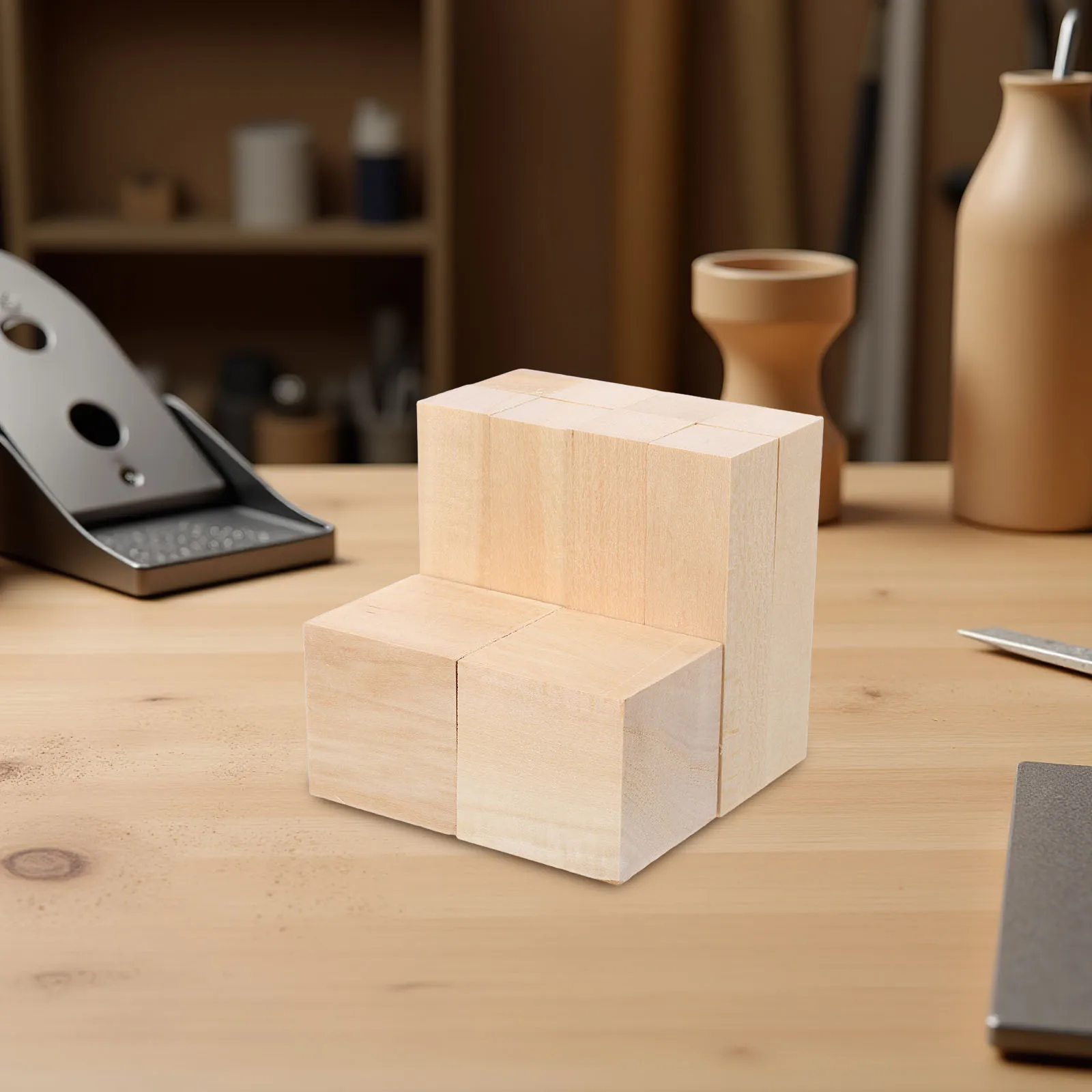 

10Pcs Soft Basswood Carving Blocks Easy to Carve Wood for Artistic Sculptures Unfinished DIY Woodcraft Projects Versatile Use