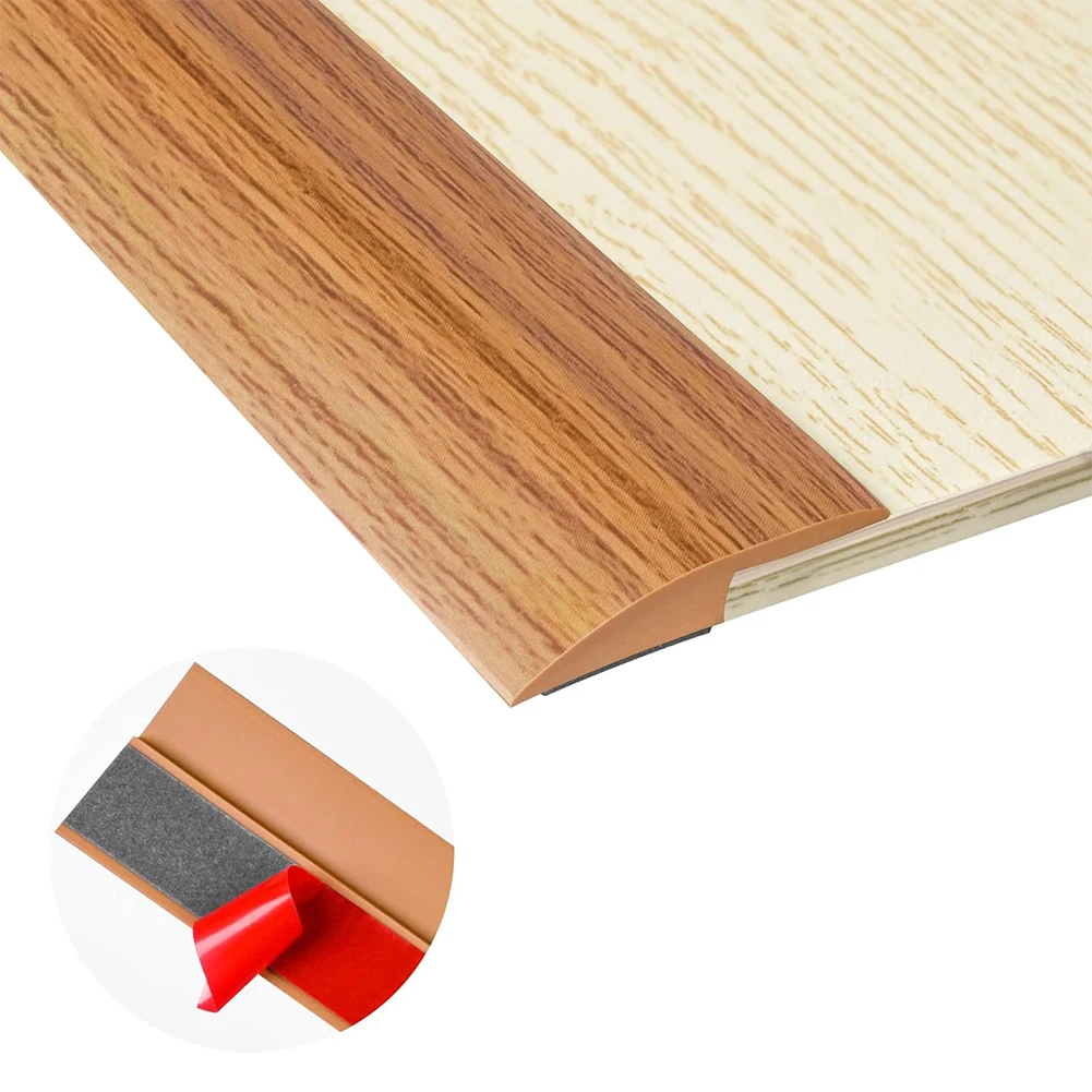 Floor Transition Strip PVC Flat Laminate Floor Cover Strip Wide Transition Edge Strip Floor Height Border Strip