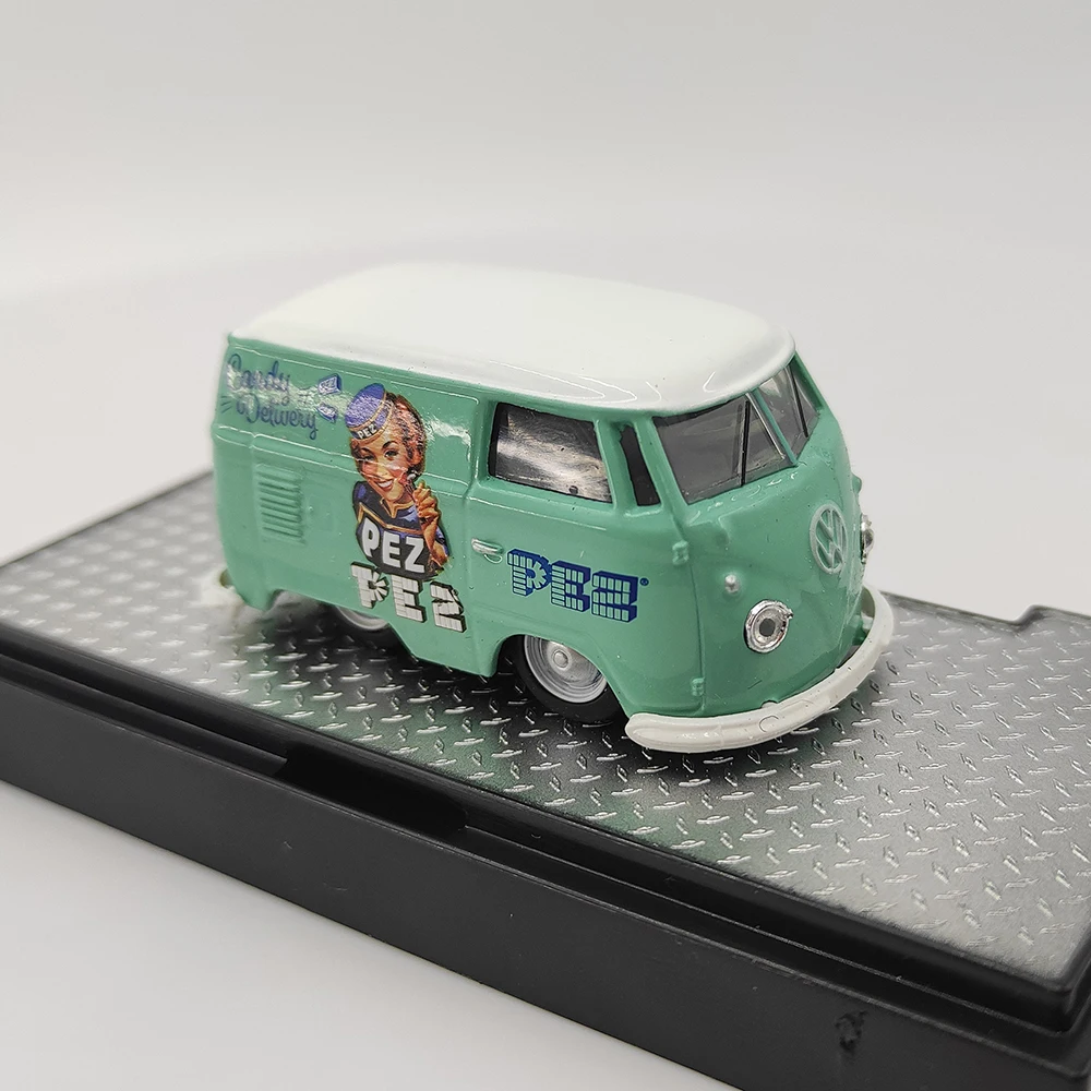 Diecast M2 1/64 Bilancia 1960 VW Delivery Van T1 Modello di Auto In Lega Da Collezione Giocattolo Regalo Souvenir Display Ornamento