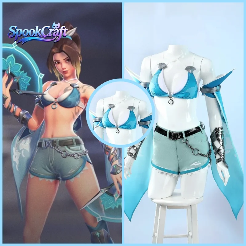 Anran Cosplay Costume Overwatch Anran Costume Anime Game Women Outfit For Halloween Comic Con