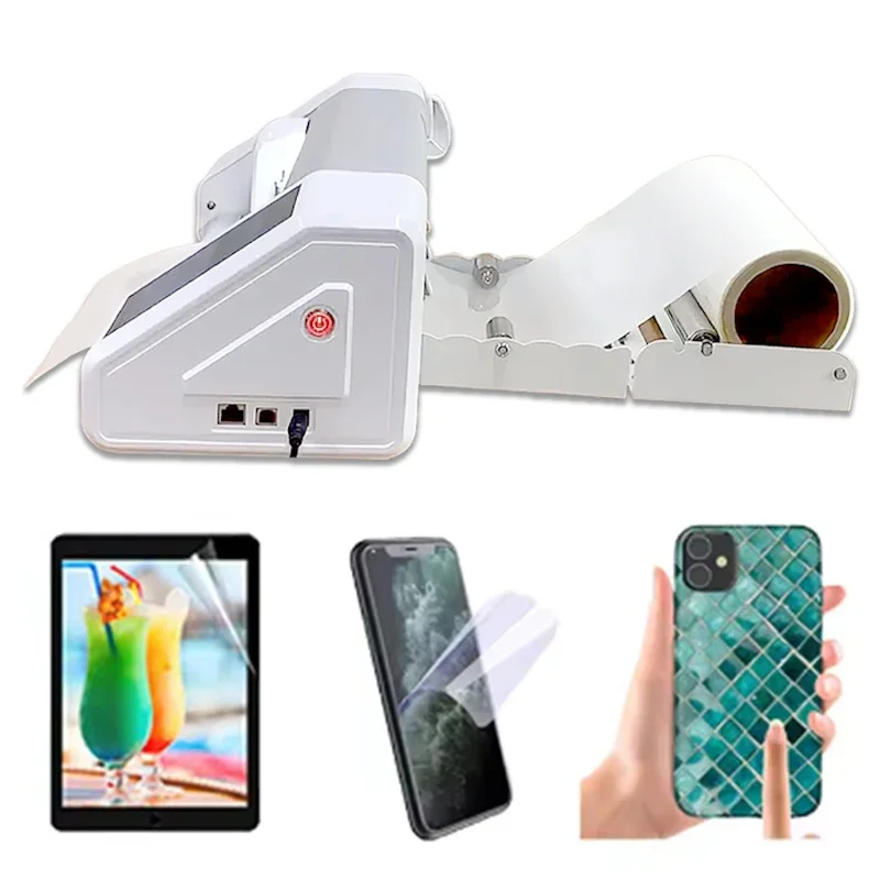 

Горячая распродажа 2025, высокоточный рулонный гидрогель и защитная пленка из ТПУ для экрана, умная машина для резки пленки для использования мобильных телефонов