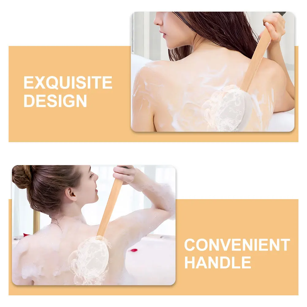 

1Set Lotion Applicator for Back Self Handled Shower Sponge Long Handle Cream Applicator for Back Moisturizing Care