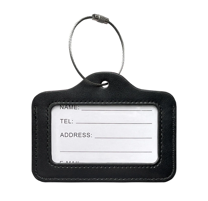 DHL200pcs Sublimation Bank Card Cover Case With Lanyard  PU Leather Retractable Bus ID Holders Identity Badge Unisex