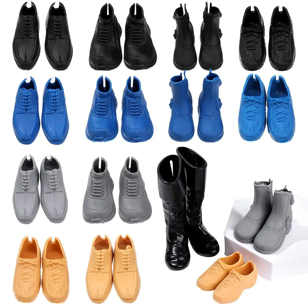 Fashion Multistyles 1/6 Male Dolls Shoes Original Prince Males Doll Shoes Boots Sandals Kids DIY Dressing Decors Parts Accessory