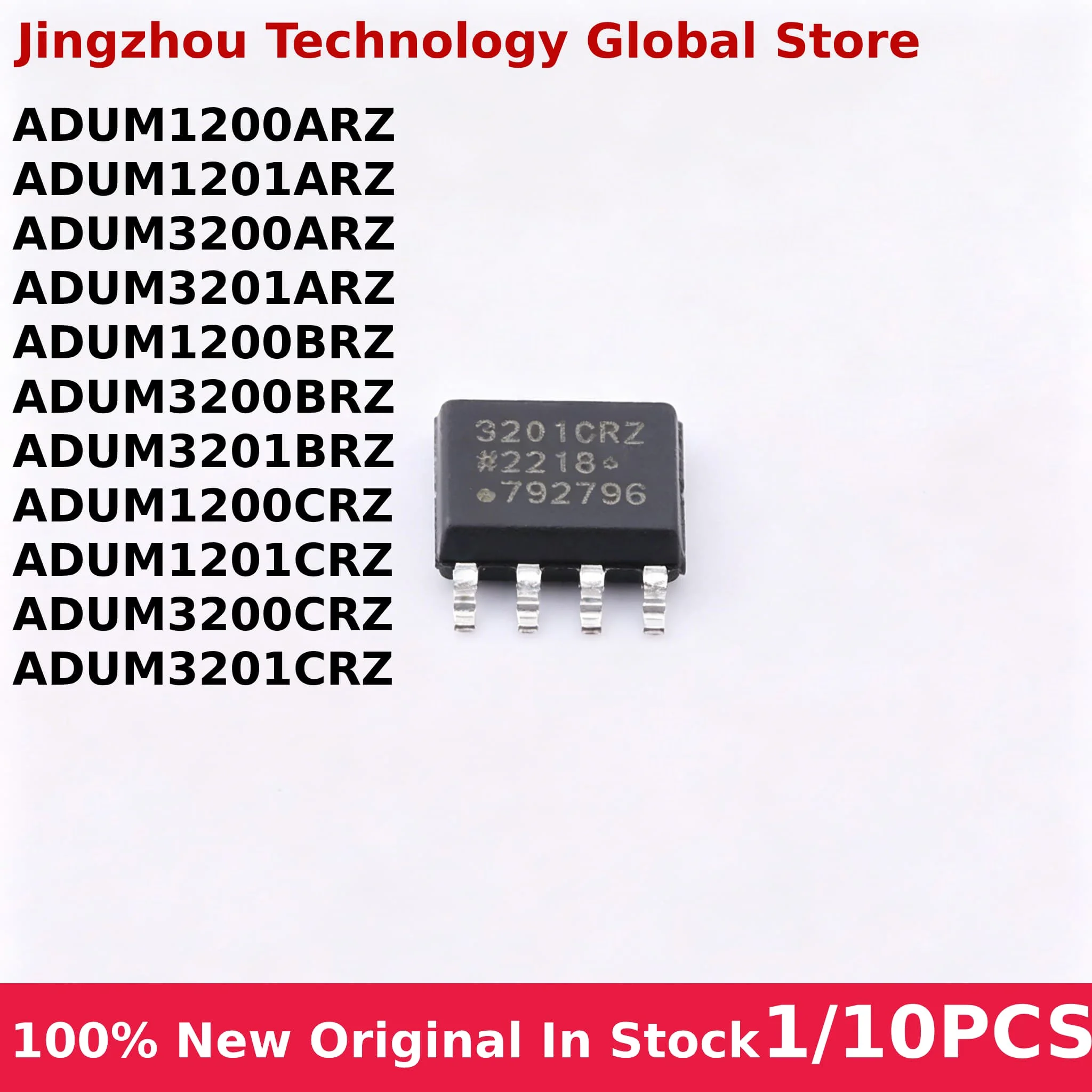 100% New 1/10PCS ADUM1200ARZ ADUM1200BRZ ADUM1200CRZ ADUM1201ARZ ADUM1201CRZ ADUM3200ARZ ADUM3200BRZ In stock Wholesale