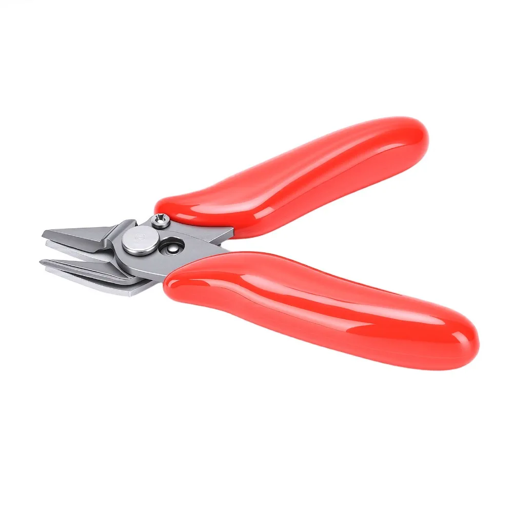 Stainless Steel Pliers Badminton Grommet Pliers PVC Handle Pliers Compact Hand Pliers Racket Grommet Trimming Pliers