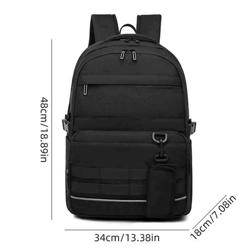 Mochilas de negocios para hombres, mochila escolar para estudiantes, bolso de hombro de viaje, mochila para escalar al aire libre, senderismo, bolsa universitaria multiusos para ordenador portátil