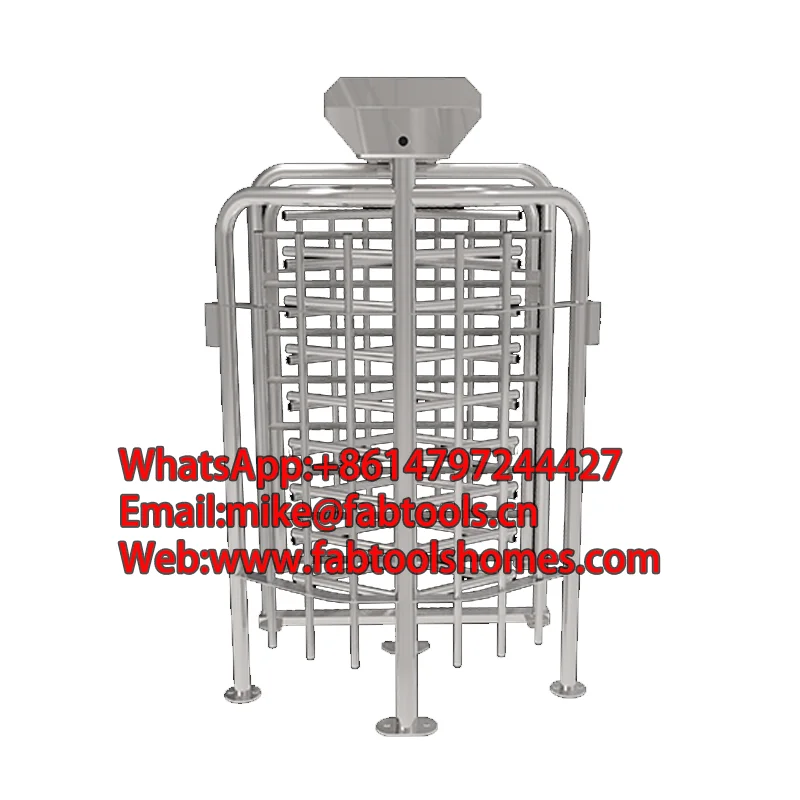 Automatic People Security Access Control Full Height Turnstile Gate